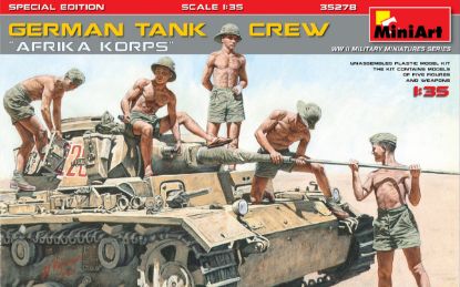 Picture of Germany Tank Crew.”Afrika Korps”. Special Edition