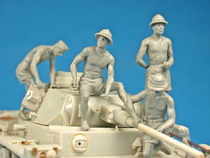 Picture of Germany Tank Crew.”Afrika Korps”. Special Edition
