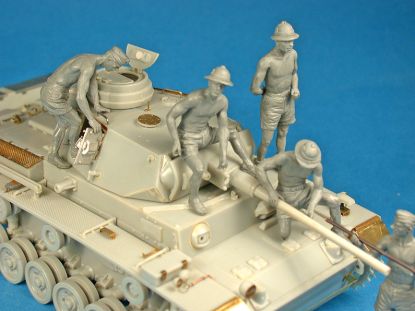 Picture of Germany Tank Crew.”Afrika Korps”. Special Edition