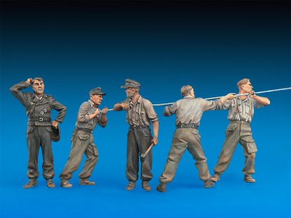 Picture of Germany Tank Crew at Work. Special Edition