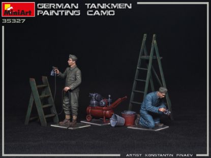 Picture of Germany Tankmen. Painting  Camo