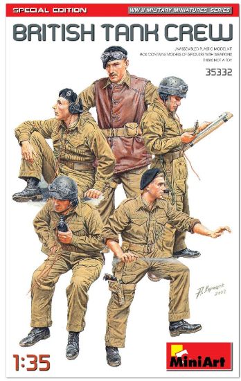 Picture of British Tank Crew. Special Edition