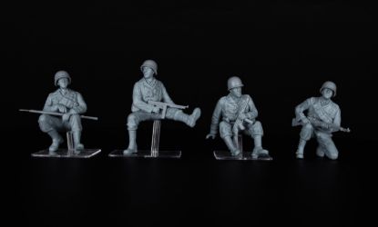 Picture of U.S. Infantry Tank Riders. Set 1