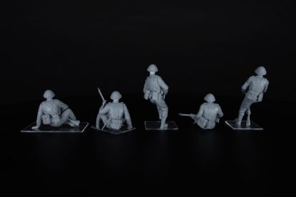 Picture of British Tank Riders (NW Europe). Resin Heads