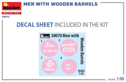 Picture of Men with Wooden Barrels