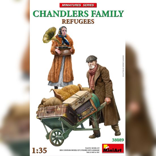 Picture of Refugees. Chandlers Family