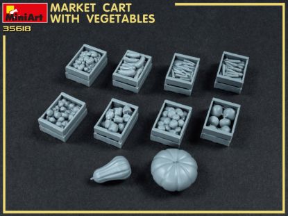 Picture of Market Cart with Vegetables
