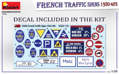 Picture of French Traffic Signs 1930-40’s