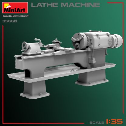 Picture of Lathe Machine