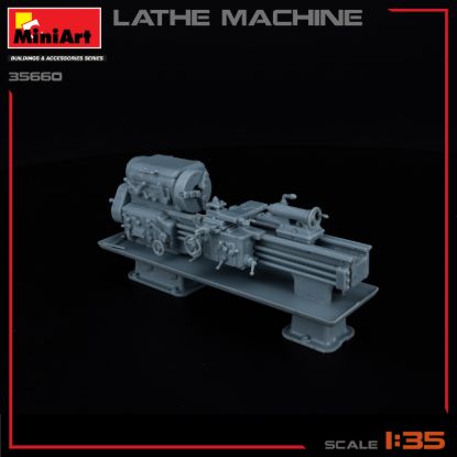 Picture of Lathe Machine