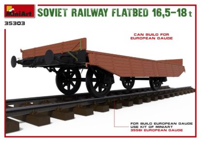 Picture of Soviet Railway Flatbed 16,5-18 t