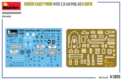 Picture of RSO/01 Early Prod. with 7,5 cm Pak.40 & Crew