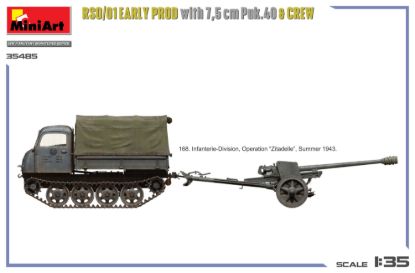 Picture of RSO/01 Early Prod. with 7,5 cm Pak.40 & Crew