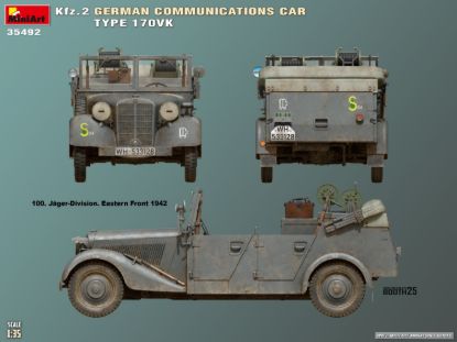 Picture of Kfz.2 Germany Communications Car Type 170VK