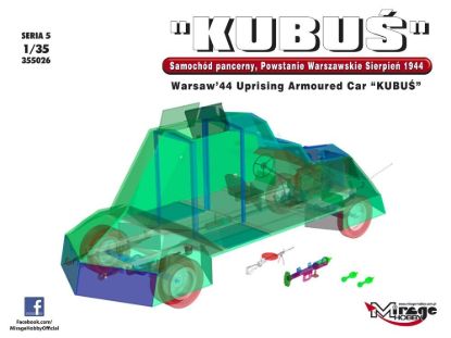 Picture of 'KUBUŚ' (Warsaw’44 Uprising Armoured Car)