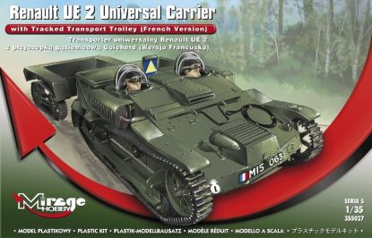 Picture of Renault UE 2 Universal Carrier Carrier with Tracked Transport Trolley (French)