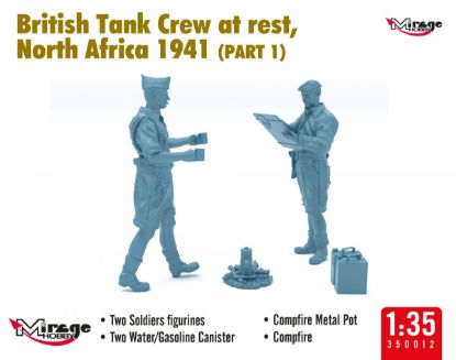 Picture of  1:35 British Tank Crew at Rest, North Africa 1941 (Part I) 