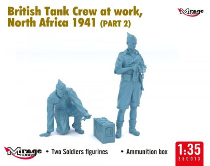Picture of 1:35 British Tank Crew at work, North Africa 1941 (Part II) 