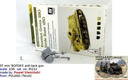 Picture of 37mm 'BOFORS' wz 36 anti tank gun