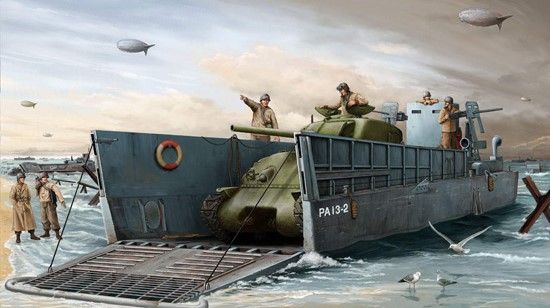Picture of WWII US NAVY LCM (3) 