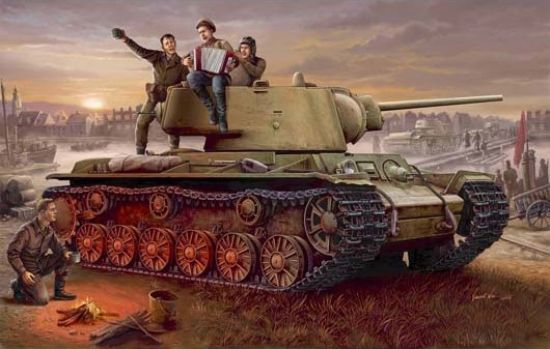 Picture of KV-I Model 1942 Lightweight Cast Tank 