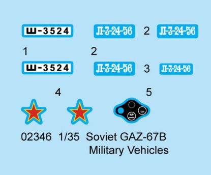 Picture of Soviet GAZ-67B Military Vehicles   