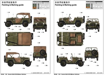 Picture of Soviet GAZ-67B Military Vehicles   