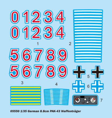 Picture of Germany 8.8cm PAK-43 Waffentrager Self Propelled Gun 