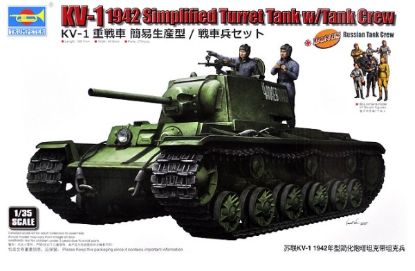 Picture of KV-1 1942 Simplified Turret Tank w/Tank Crew