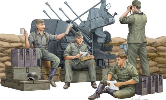 Picture of Germany Anti-Aircraft Gun Crew     