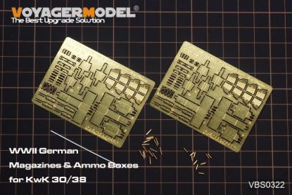 Picture of WWII Germany Magazines & Ammo Boxes for Kwk 30/38  Same AP066(For All)