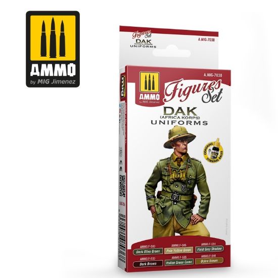 Picture of DAK Uniforms (Africa Korps) Figures Set