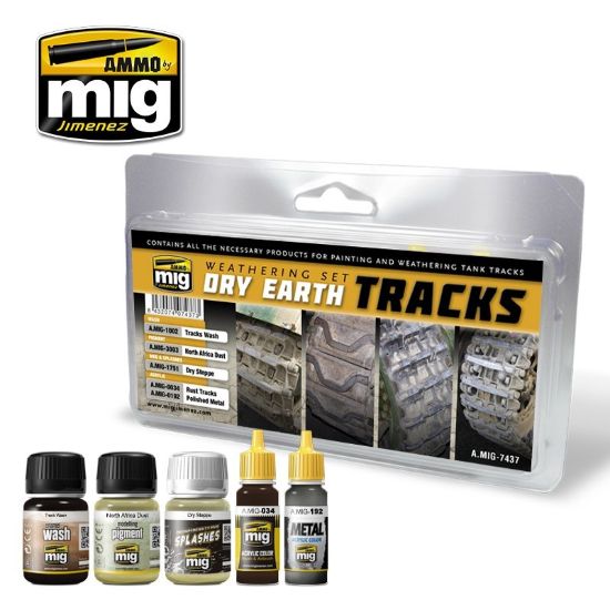 Picture of Dry Earth Tracks Weathering Set