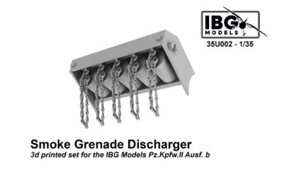 Picture of Smoke Grenade Dischargers for Pz.Kpfw.II Ausf. b - 3d Printed Set -