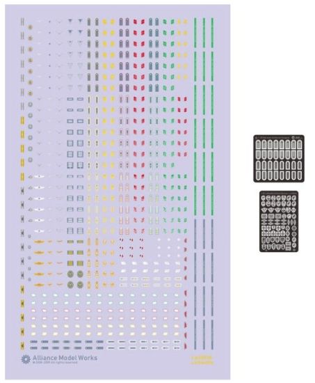 Picture of Germany WWII Luftwaffe Uniform Insignia and Devices 