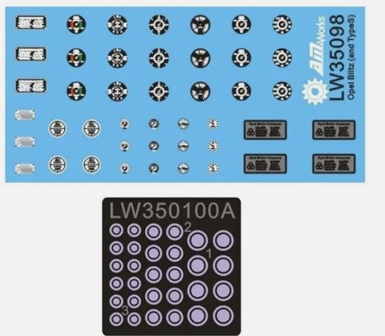 Picture of Vehicle Dials & Placards Opel Blitz (and Type S) 