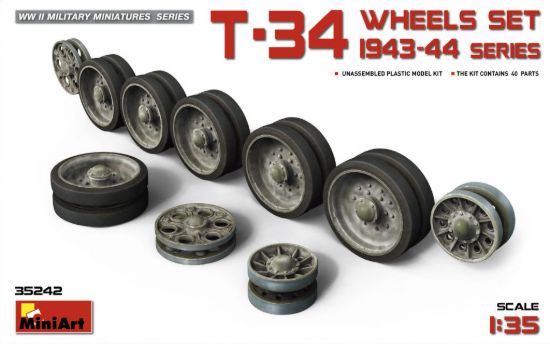 Picture of T-34 Wheels Set. 1943-44 Series