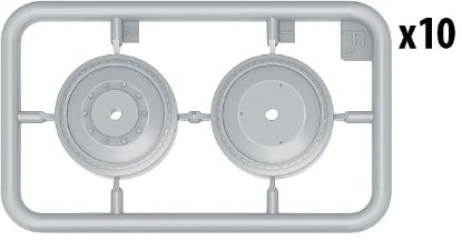 Picture of T-34 Wheels Set. 1943-44 Series
