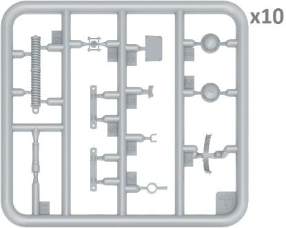 Picture of T-34 Wheels Set. 1943-44 Series