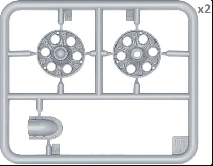 Picture of T-34 Wheels Set. 1943-44 Series