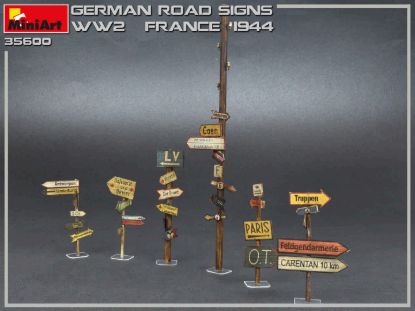 Picture of Germany Road Signs WW2 (France 1944)