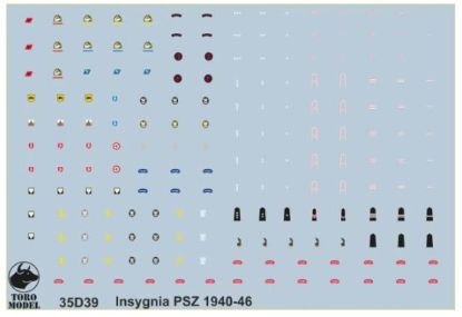 Picture of Military ranks & unit insignia - Polish Forces 1940-46