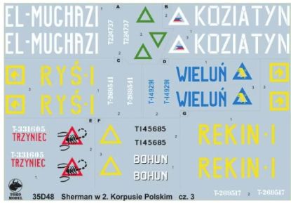 Picture of Polish Shermans in Italy 2nd Polish Corps, 1945 vol.3