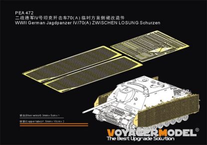 Picture of WWII Germany Jagdpanzer IV/70(A) ZWISCHEN LOSUNG(GP)